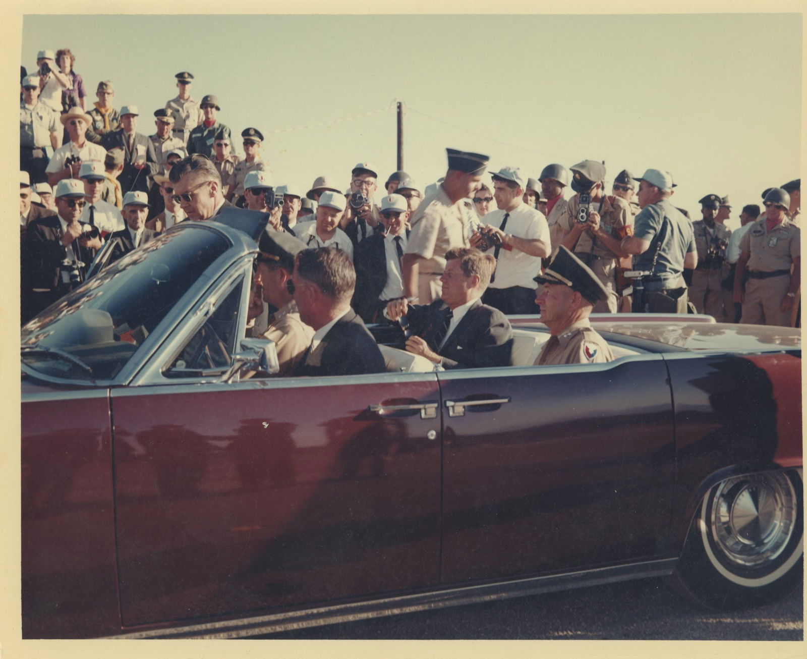 John F. Kennedy – White Sands Missile Range – Archive of 7 Original Double-Weight Period - 9