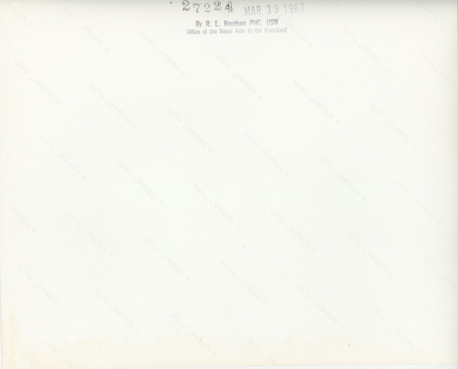 John F. Kennedy – Costa Rica Trip – Original R.L. Knudsen Photograph (1963) - 2