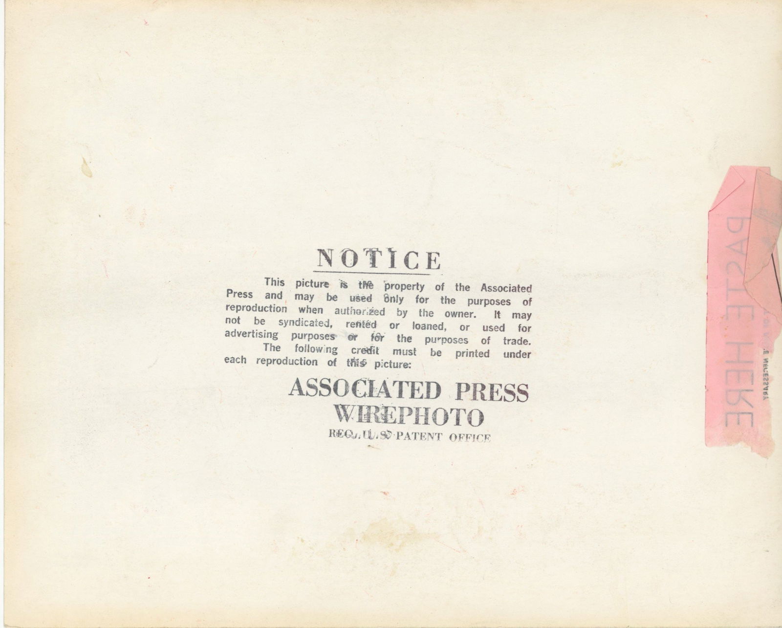 John F. Kennedy – Original AP Assassination Motorcade Press Photo – Rushed to Hospital & - 2