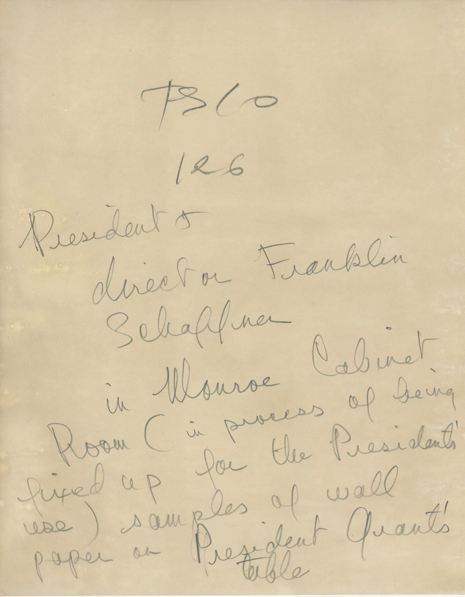 John F. Kennedy "A Tour of the White House with Mrs. John F. Kennedy" 7 x 9" Original Press Photo - 2