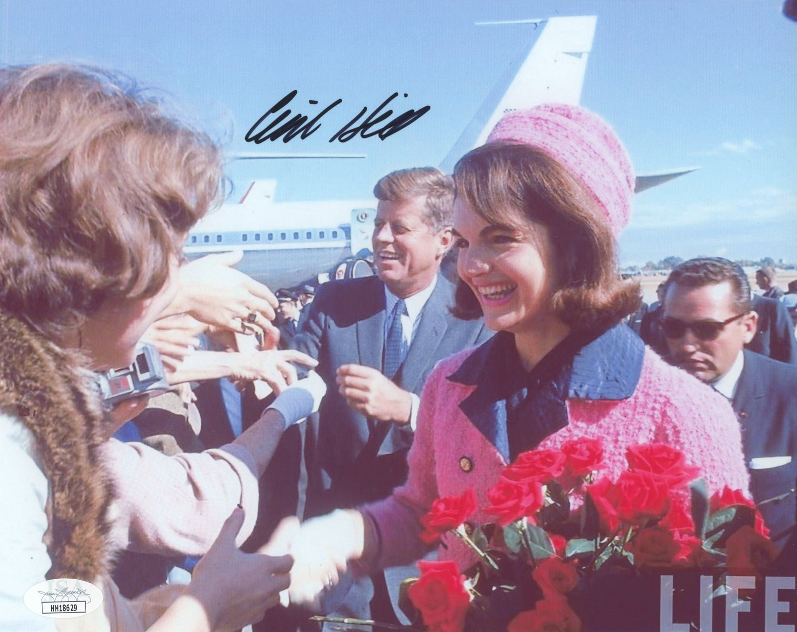 Clint Hill – Secret Service Agent – Autographed 10 x 8 Photo – JFK Assassination (1 of 2)