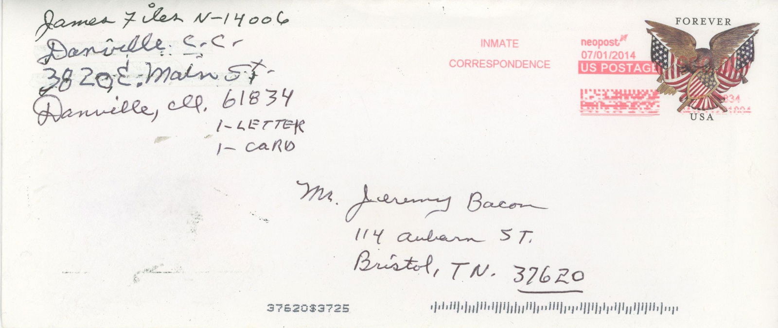 James Files – Alleged JFK Conspirator – Autographed 2-Page Prison Letter & Signed Photo - 4