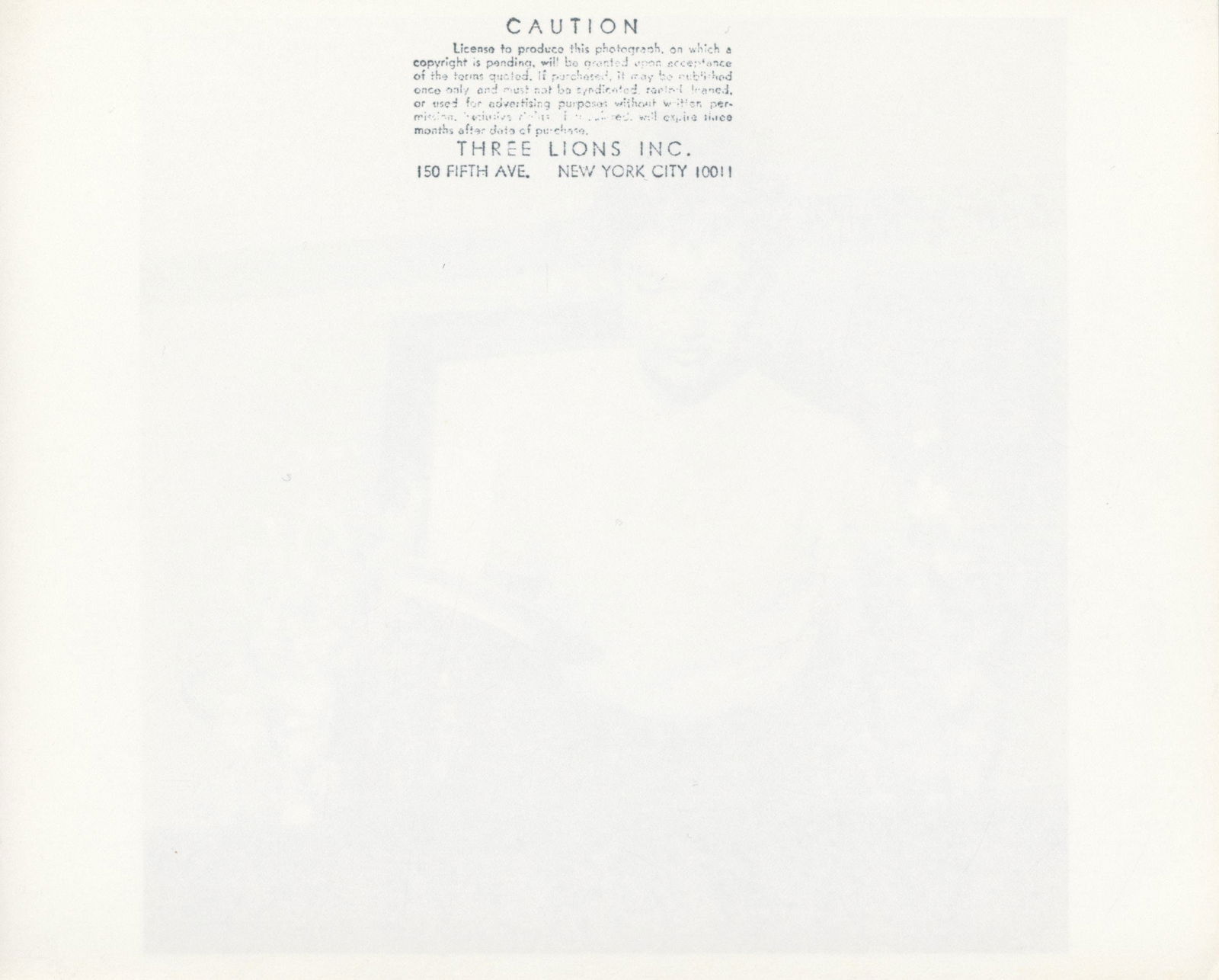 Jacqueline Kennedy - Original 10 x 8" Three Lions Inc. Silver Gelatin Photograph - 2