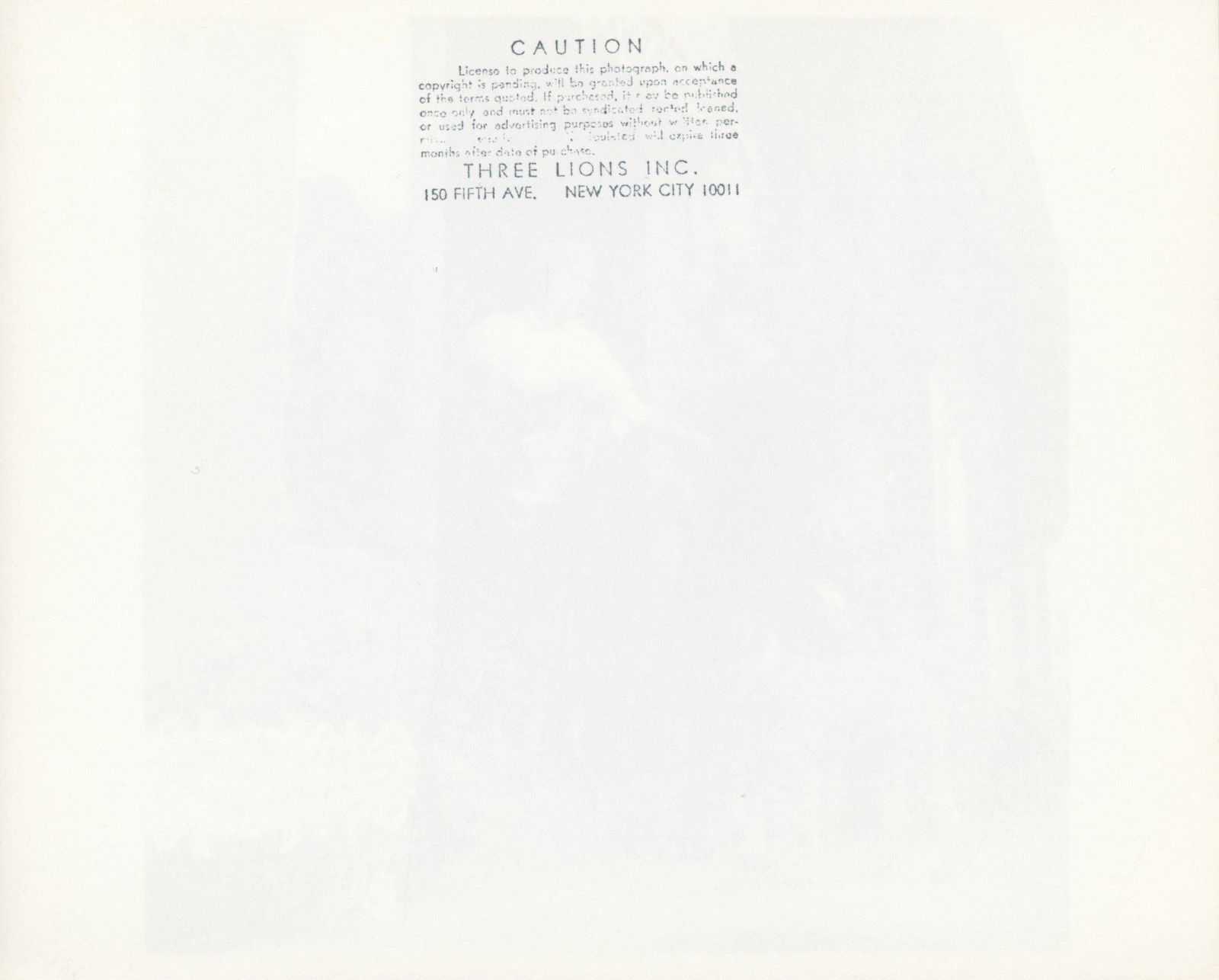 Jacqueline Kennedy - Original 10 x 8" Three Lions Inc. Silver Gelatin Photograph - 2