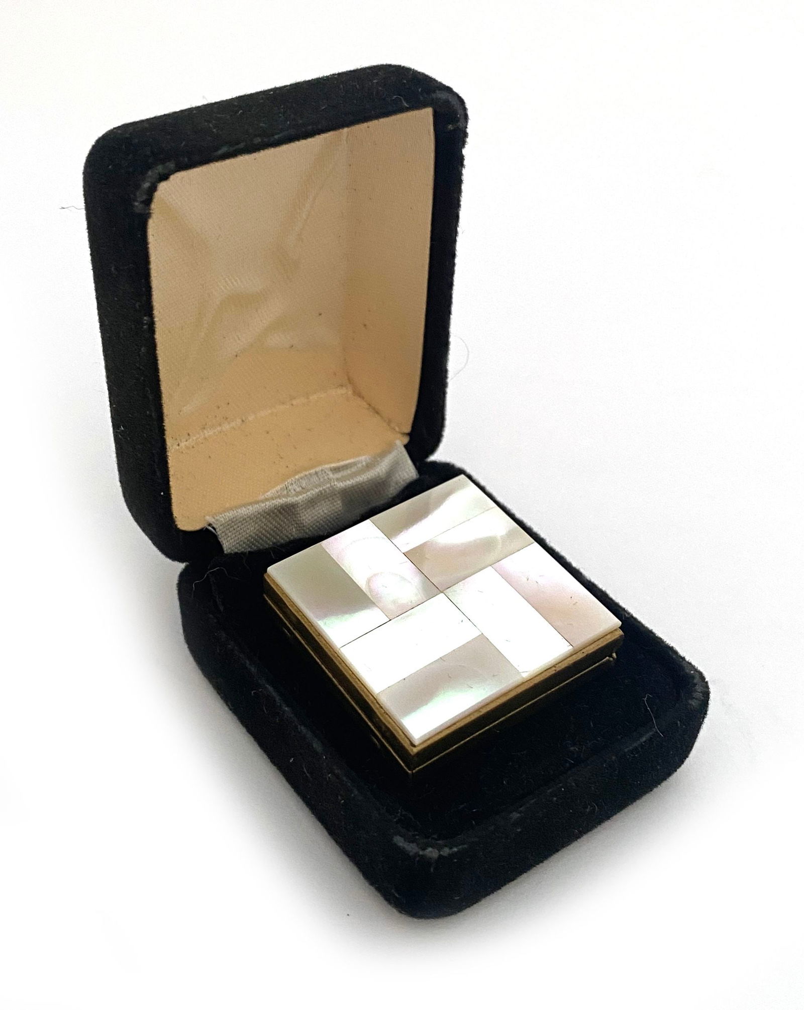Jacqueline Kennedy – Personally Owned Ivory Lid Gold Photo Box with Evelyn Lincoln Provenance - 3