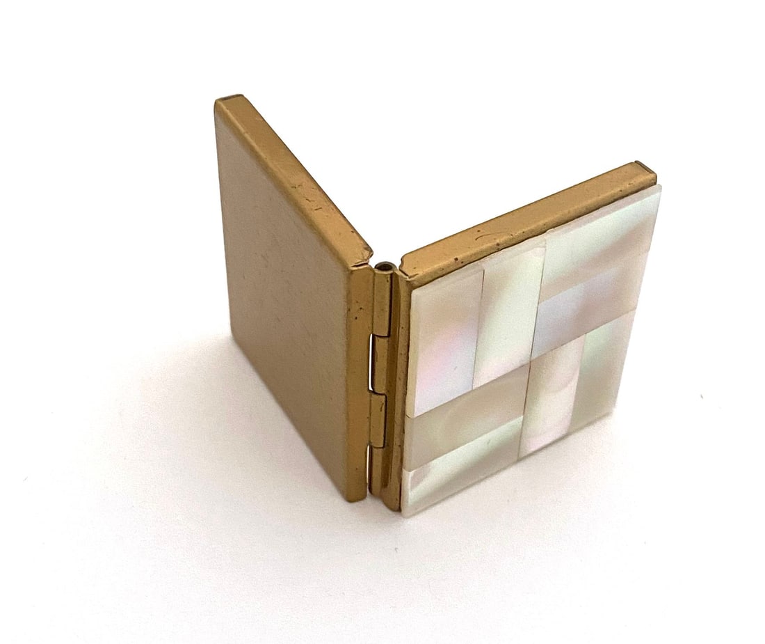 Jacqueline Kennedy – Personally Owned Ivory Lid Gold Photo Box with Evelyn Lincoln Provenance - 4