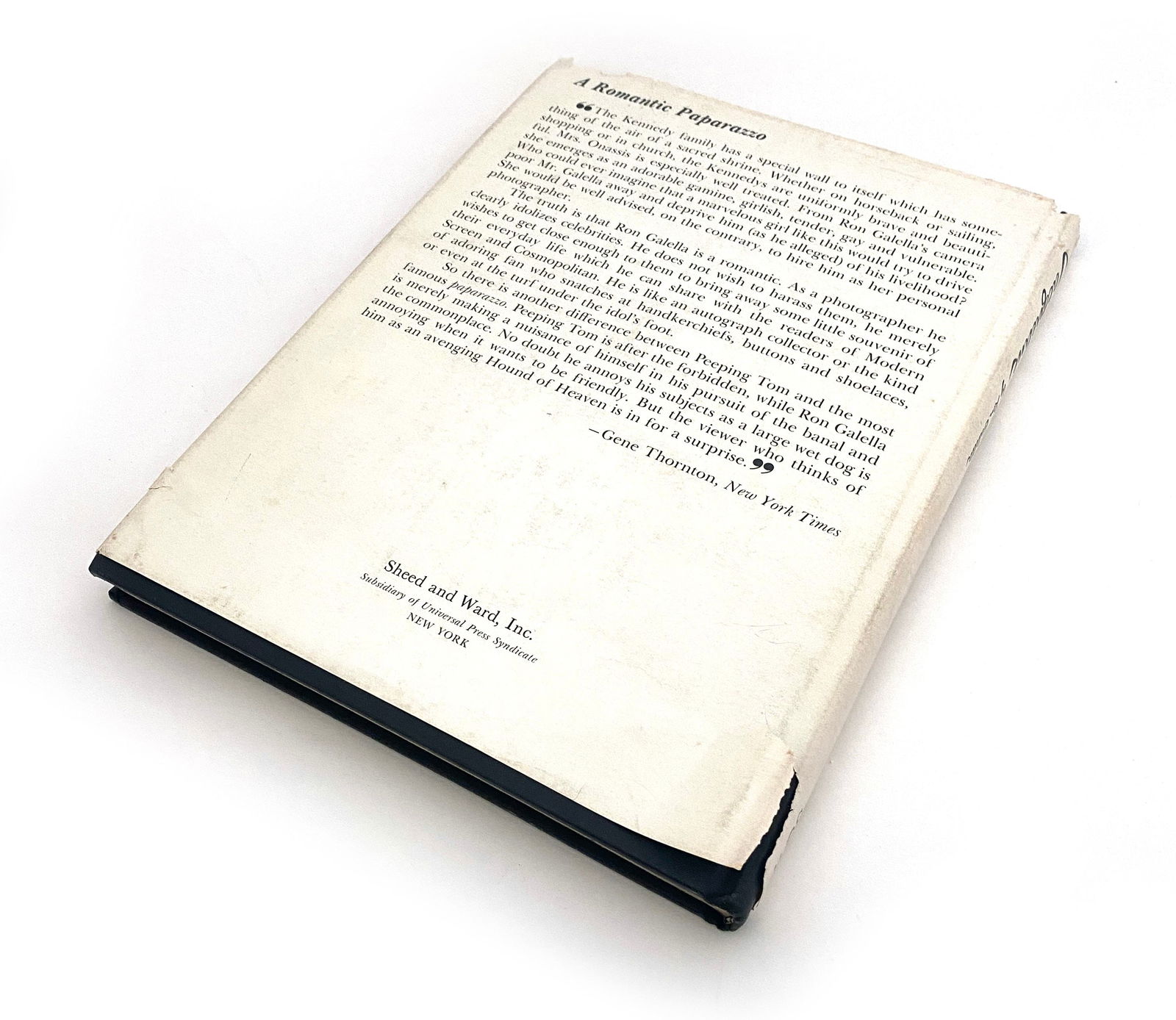 Ron Galella – Paparazzi Photographer – “Jacqueline” Hardcover Book Inscribed - 7