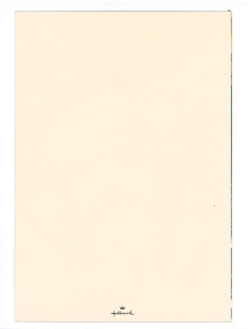 John F. Kennedy & Jacqueline Kennedy – Facsimile Signed 1963 White House Christmas Card - 4