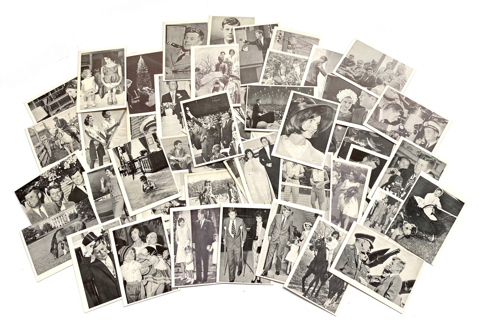 John F. Kennedy – Rosen Trading Cards – High-Grade Complete 64-Card Set – 1963 Iss (1 of 4)