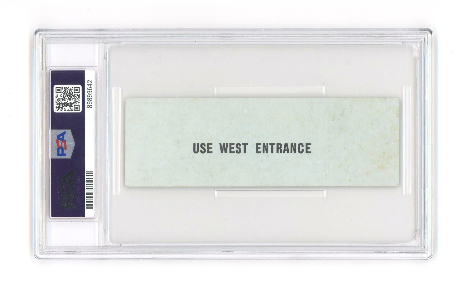 John F. Kennedy – 1961 Inaugural Gala Washington, D.C. Ticket – PSA EX5 - 2