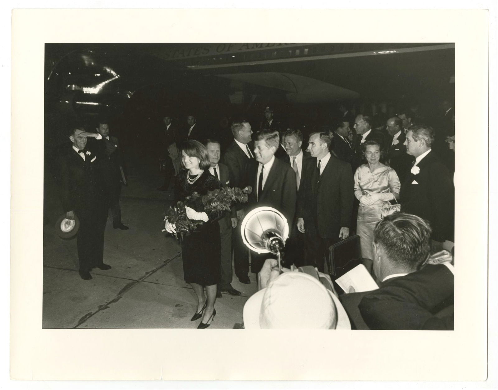John F. Kennedy & Jacqueline Kennedy – Gene Gordon Original 14 x 11 Photo – Day Before A (1 of 2)