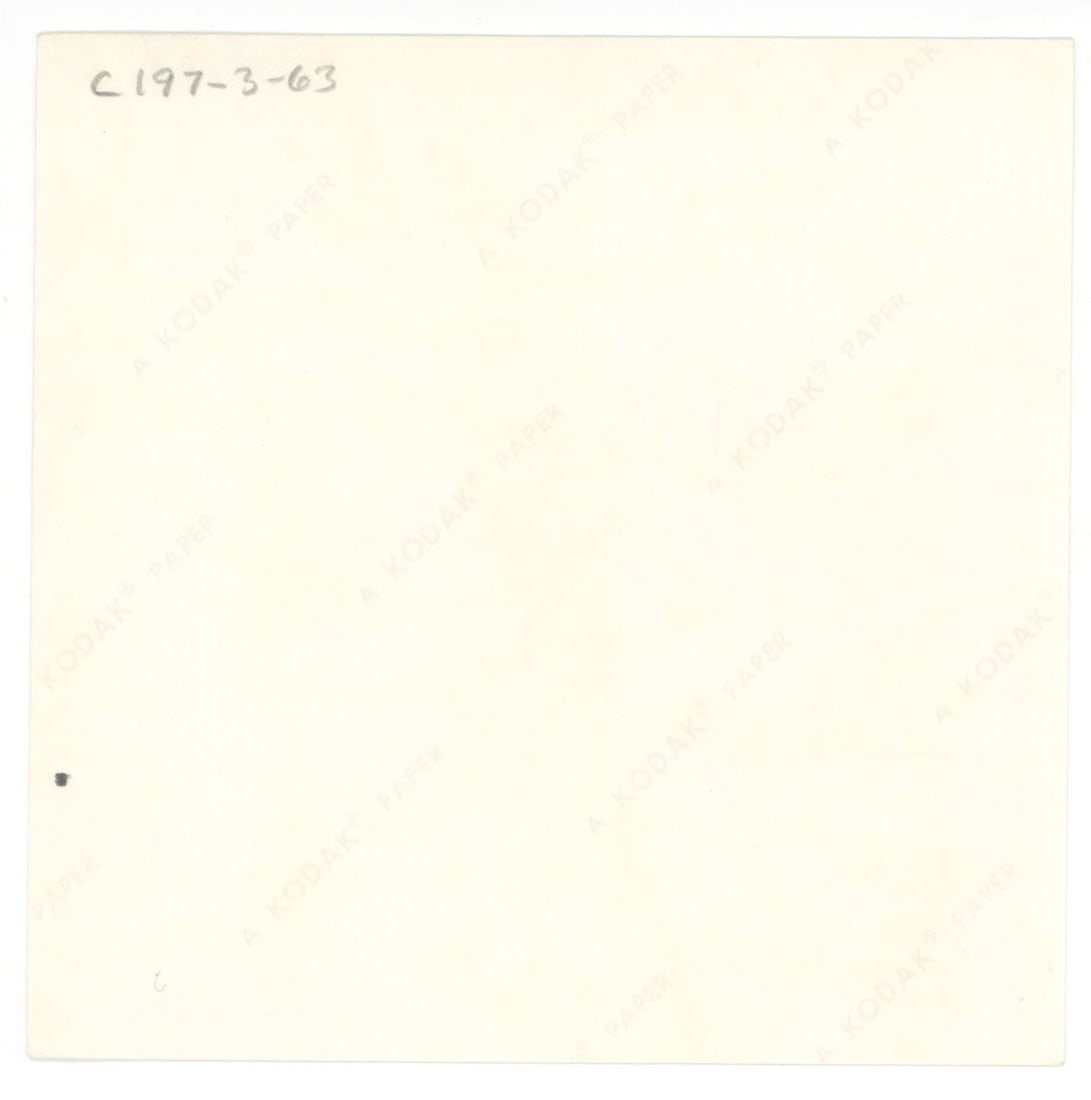 John F. Kennedy – Original Cecil Stoughton 5 x 5" Photograph – White House Garden Meetin - 2