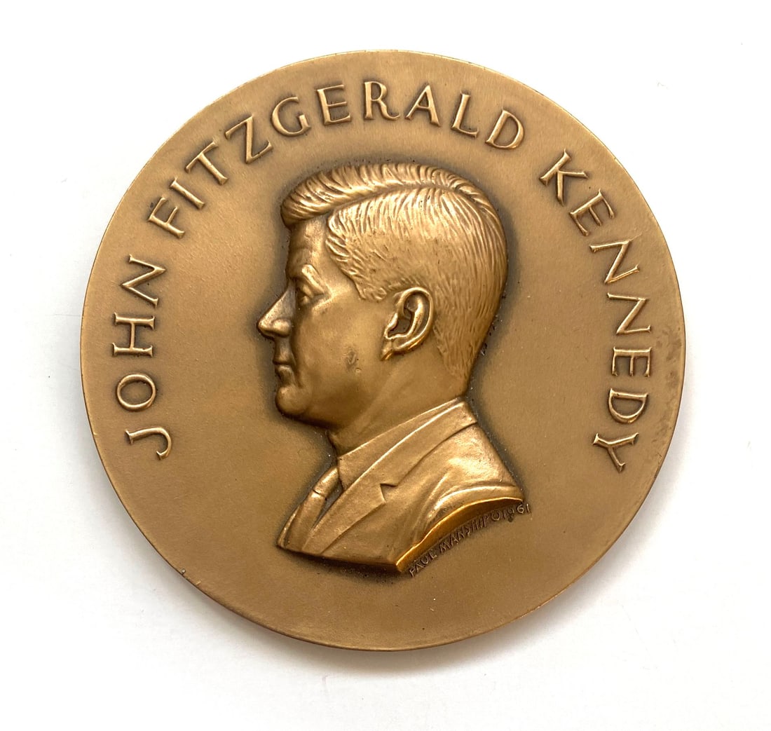 John F. Kennedy – Presidential Inauguration – Bronze Inaugural Medallion – January - 2