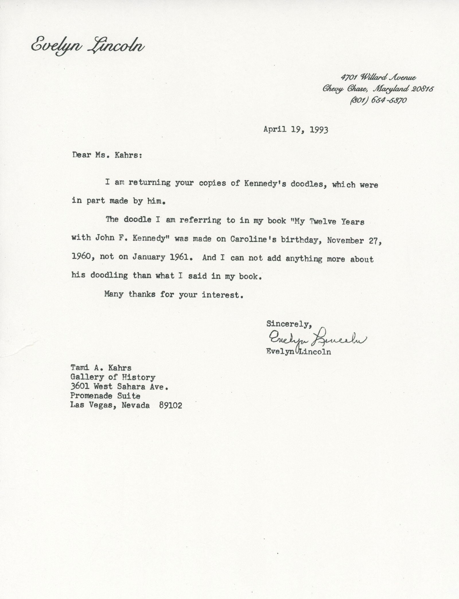 John F. Kennedy – Original Sailboat Pencil Doodles on U.S. Senate Stationery - 2