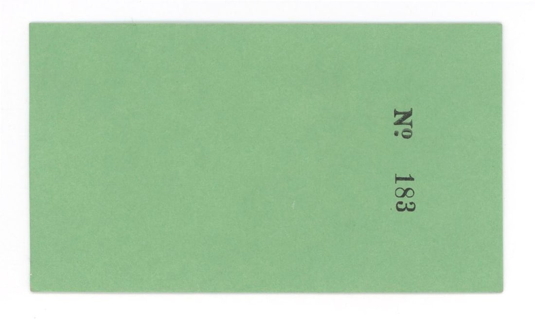 John F. Kennedy – 1961 Inaugural Ceremonies Platform Admission Ticket – Section C1 - 2