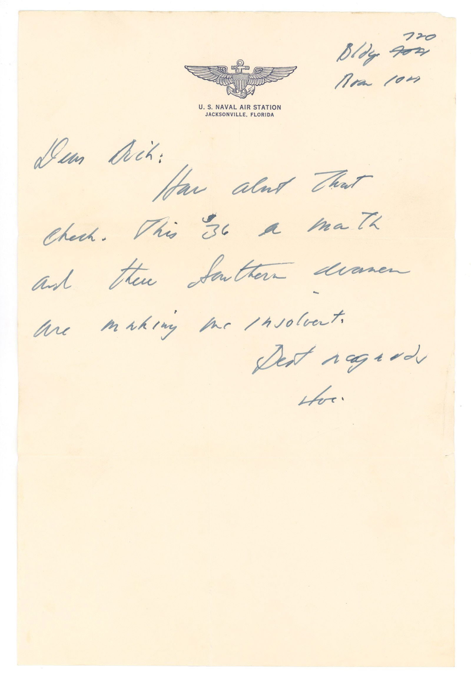 Joseph P. Kennedy Jr. – Harvard Archive – Letters, Photos (Dressed in Drag), Ephemera (1 - 2