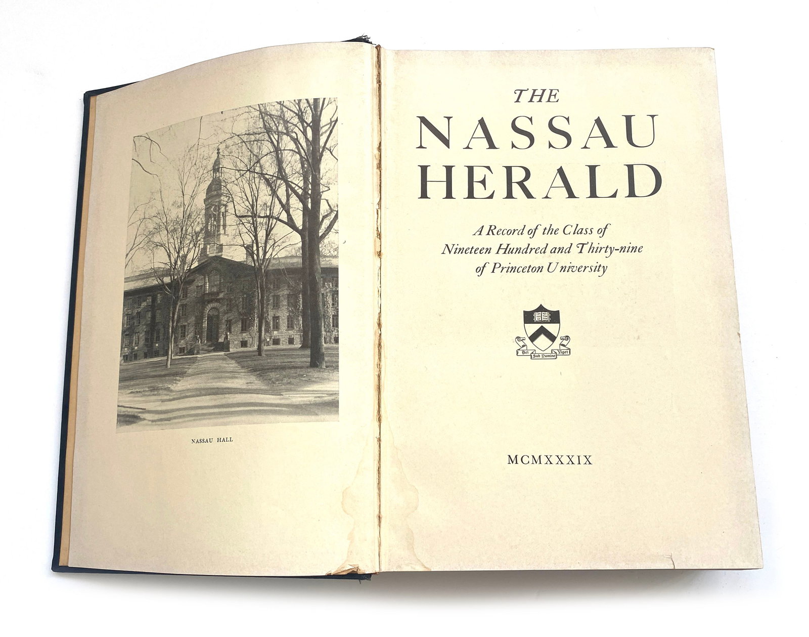 John F. Kennedy – Princeton University – Scarce Nassau Herald 1939 Yearbook Featuring JF - 6