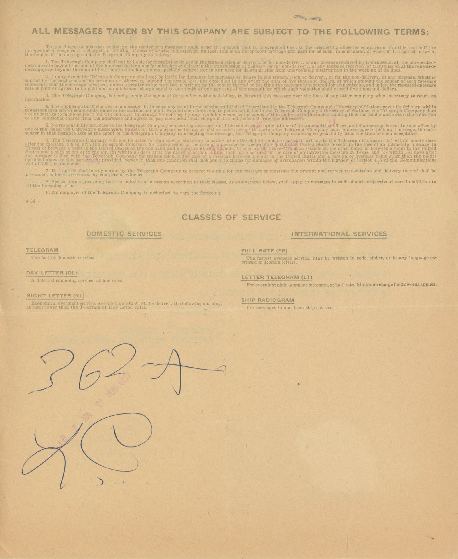 John F. Kennedy – as U.S. Senator – Western Union Telegram – Oklahoma Visit Planni - 2