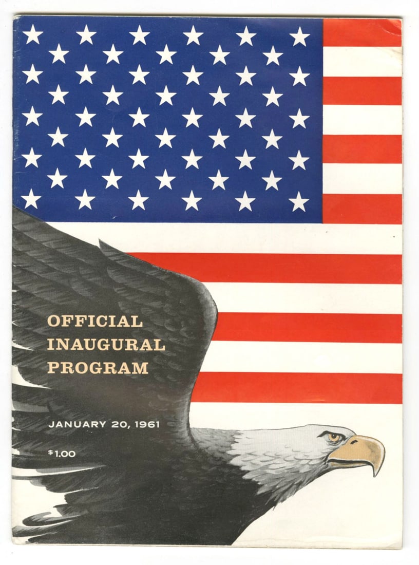 John F. Kennedy – Official Inaugural Program – Washington, D.C., January 20, 1961 (1 of 3)