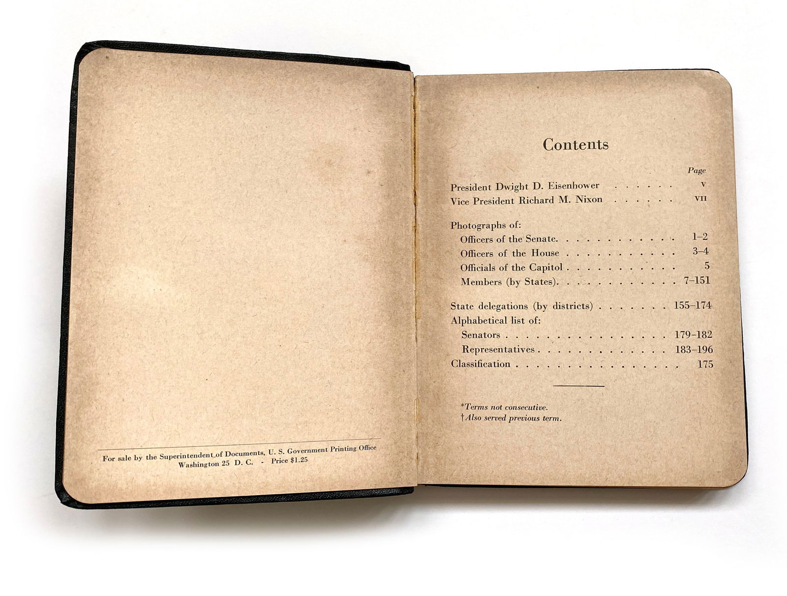 John F. Kennedy – U.S. Senator – 1955 Pocket Congressional Directory – Massachuset - 3