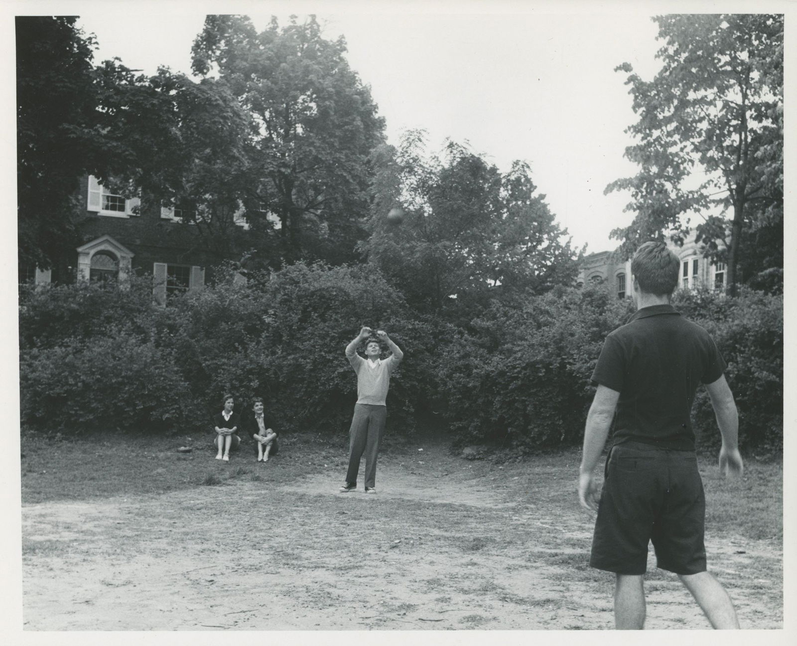 John F. Kennedy & Jackie Kennedy - Original 10 x 8" Silver Gelatin Press Photograph: Details: John F. Kennedy, Jackie Kennedy, Robert F. Kennedy, and Ethel Kennedy original 10 x 8" glossy silver gelatin photograph. Stamped on verso with original Three Lions agency stamp.Provenance: