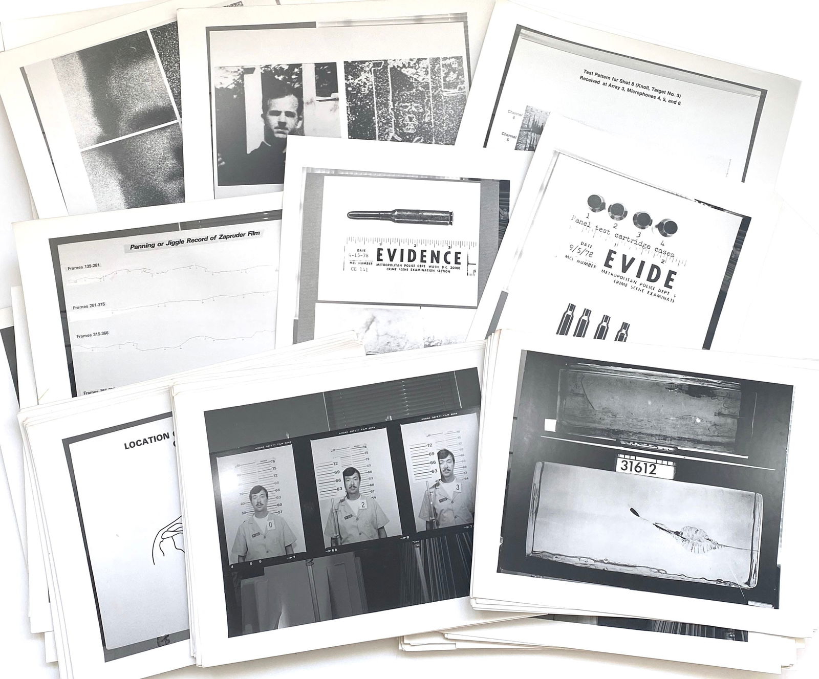 Lee Harvey Oswald JFK Evidence Photograph Archive – HSCA Investigation – 1976 Congressio - 2