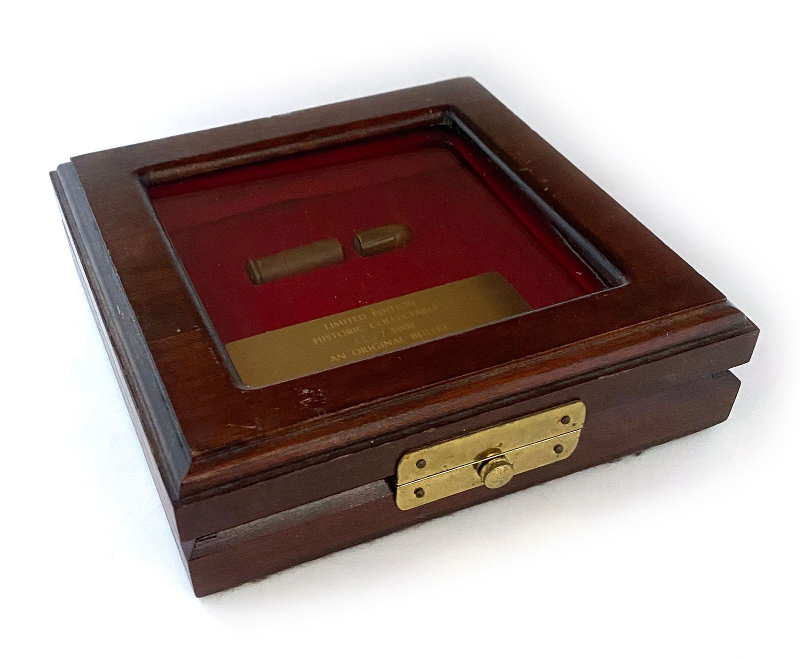 Jack Ruby: Bullet Fired From the Gun that Shot Oswald in Framed Shadow Box Display - 3