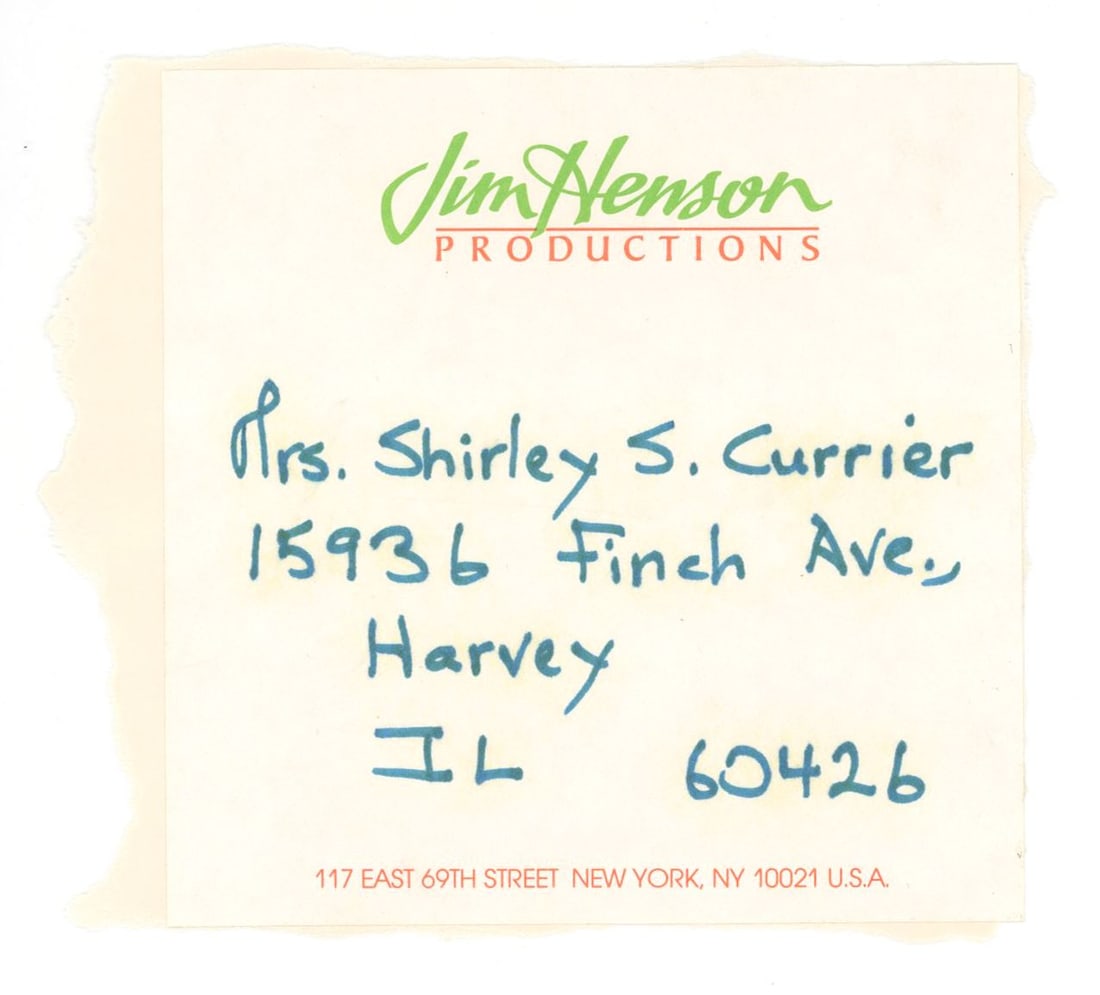 Jim Henson – Creator of the Muppets – Autographed 8 x 10 Photograph – Muppets Port - 3