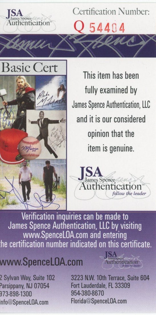 Leroy Neiman – Iconic Artist – Autographed 5 x 7" Willie Stargell Postcard - 3