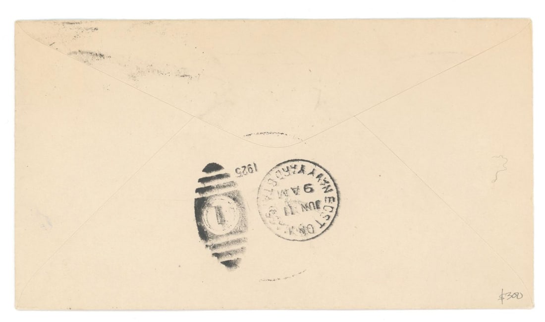 MacMillan Polar Expedition – Flown Airmail Cover – Philadelphia to Boston Route - 2
