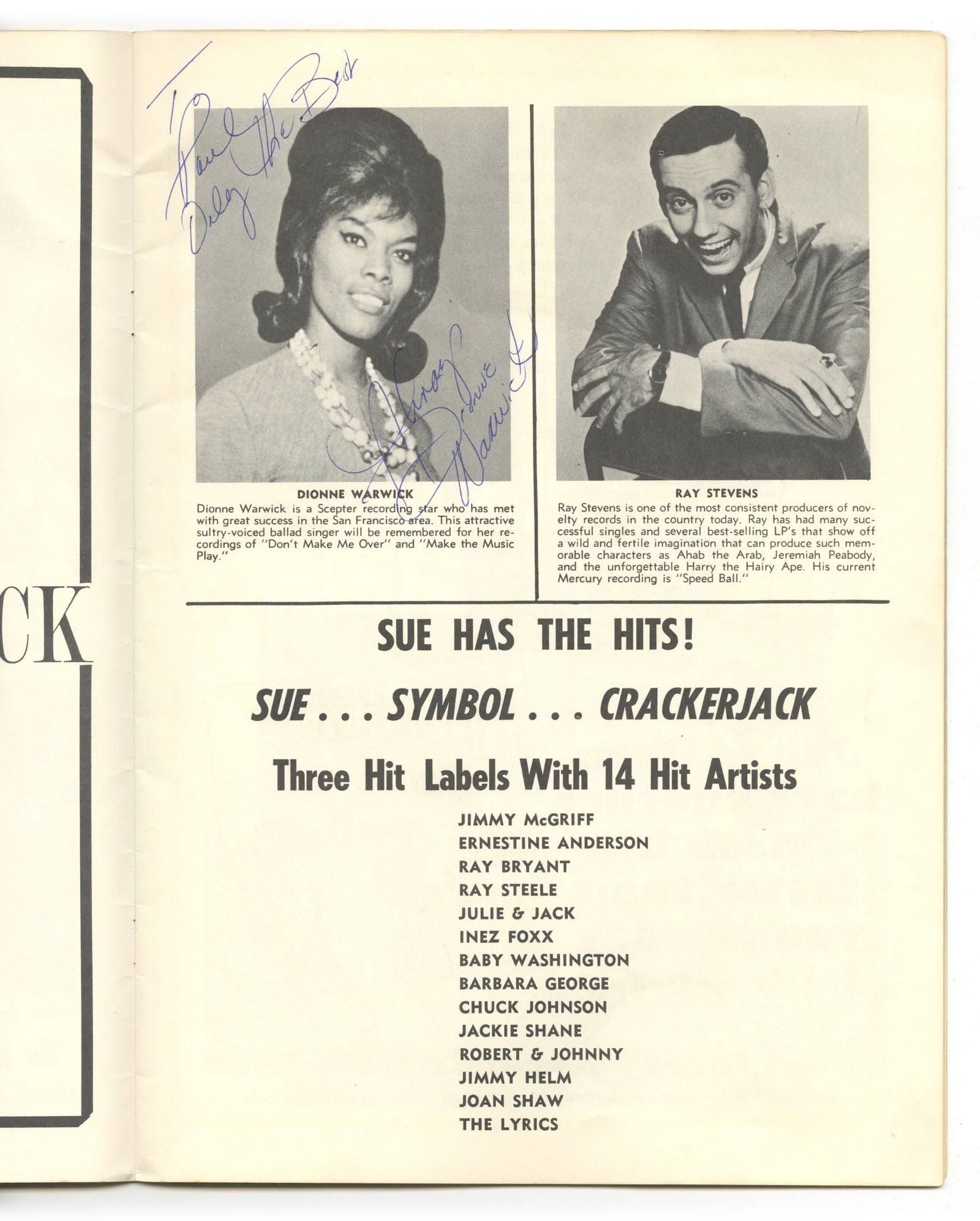 Muhammad Ali - Signed Cassius Clay – Boxing Legend – Autographed 1963 “Surf Party& - 7