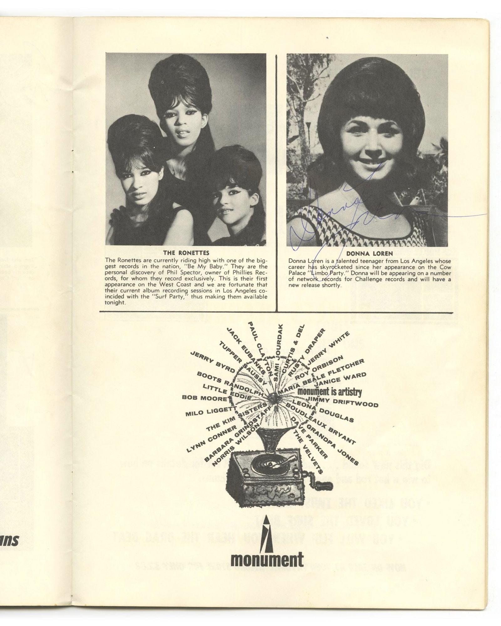 Muhammad Ali - Signed Cassius Clay – Boxing Legend – Autographed 1963 “Surf Party& - 9