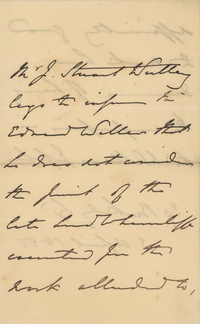 John Stuart-Wortley, 1st Baron Wharncliffe – British Statesman – Autographed Letter & En (1 of 3)