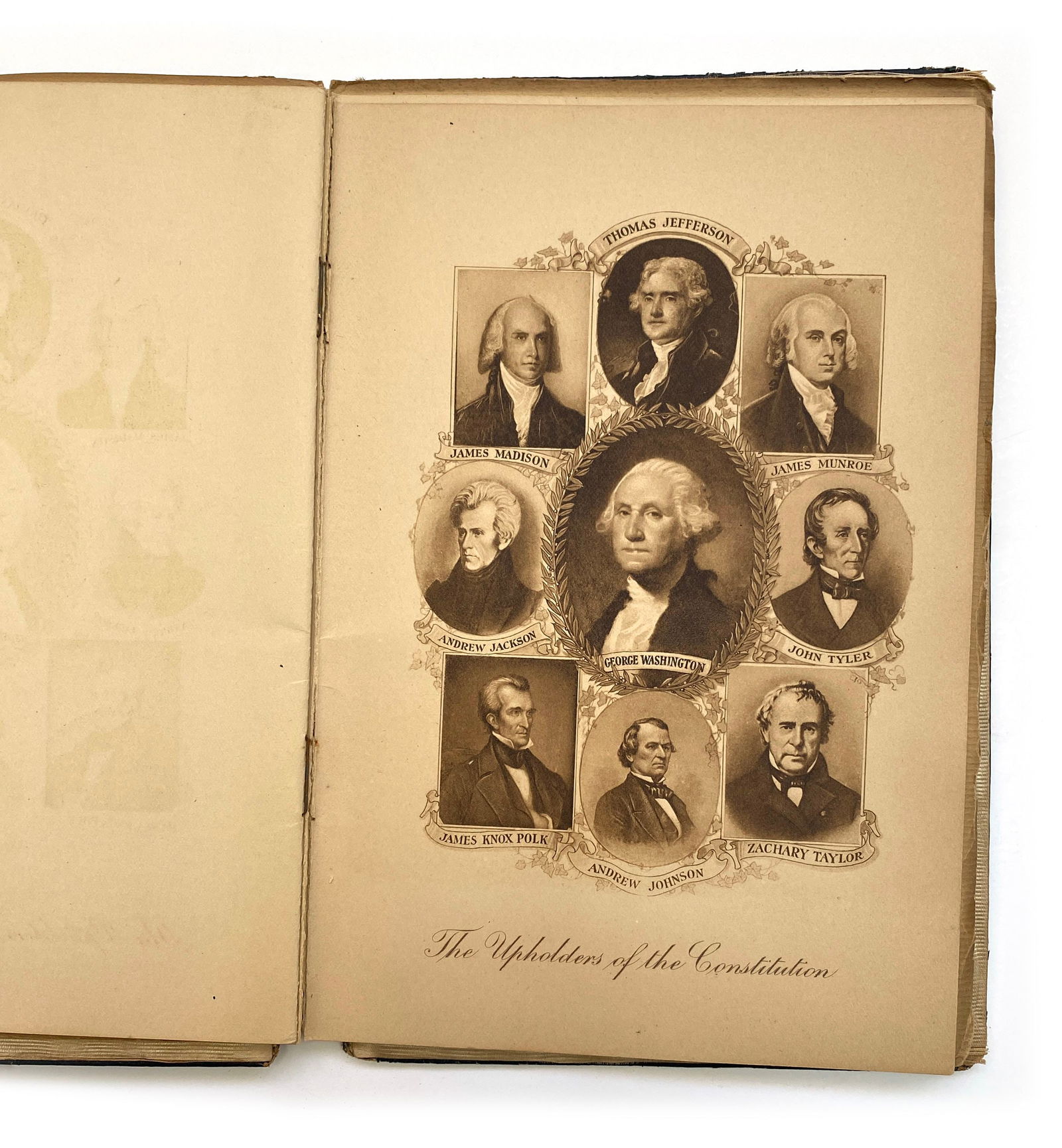 Woodrow Wilson – 28th U.S. President – Autographed Democratic Union Dinner Book (1910) - 6