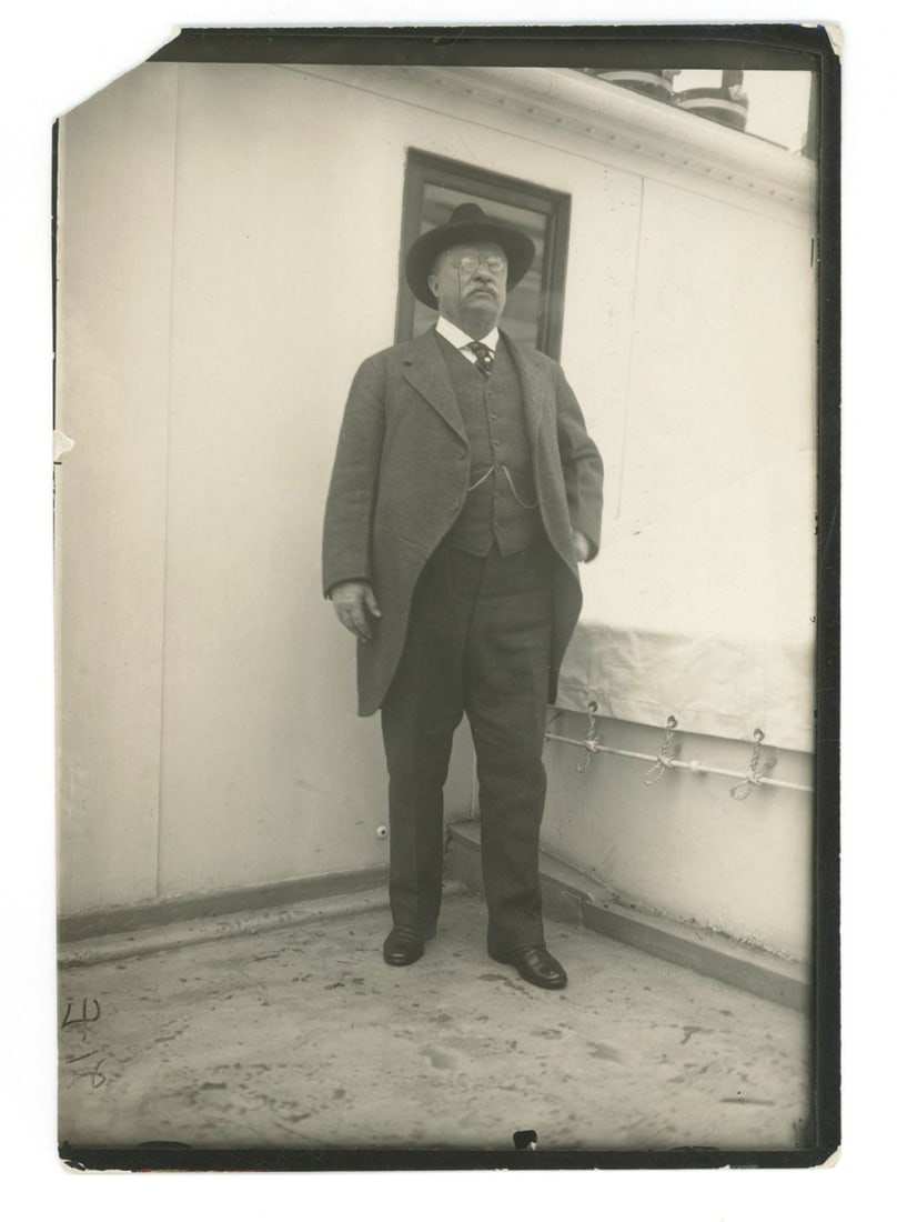 Theodore Roosevelt – U.S. President – Original 4 x 6 Silver Gelatin Photo – Underw (1 of 2)