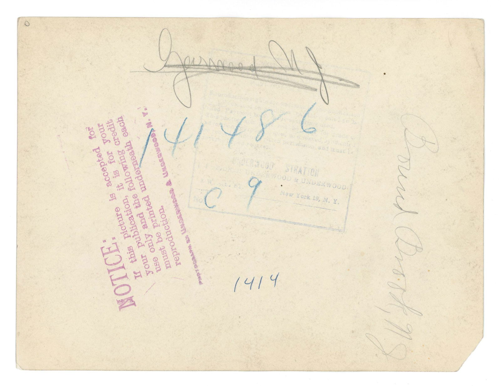 Theodore Roosevelt Original 8.5 x 6.5" Vintage Underwood & Underwood Photo - 2