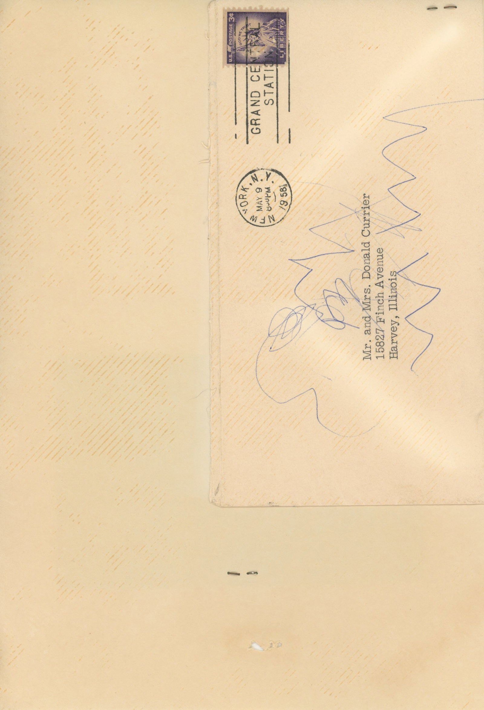 Herbert Hoover – U.S. President – Autographed 5.5 x 3.5 Card – Waldorf-Astoria Let - 2