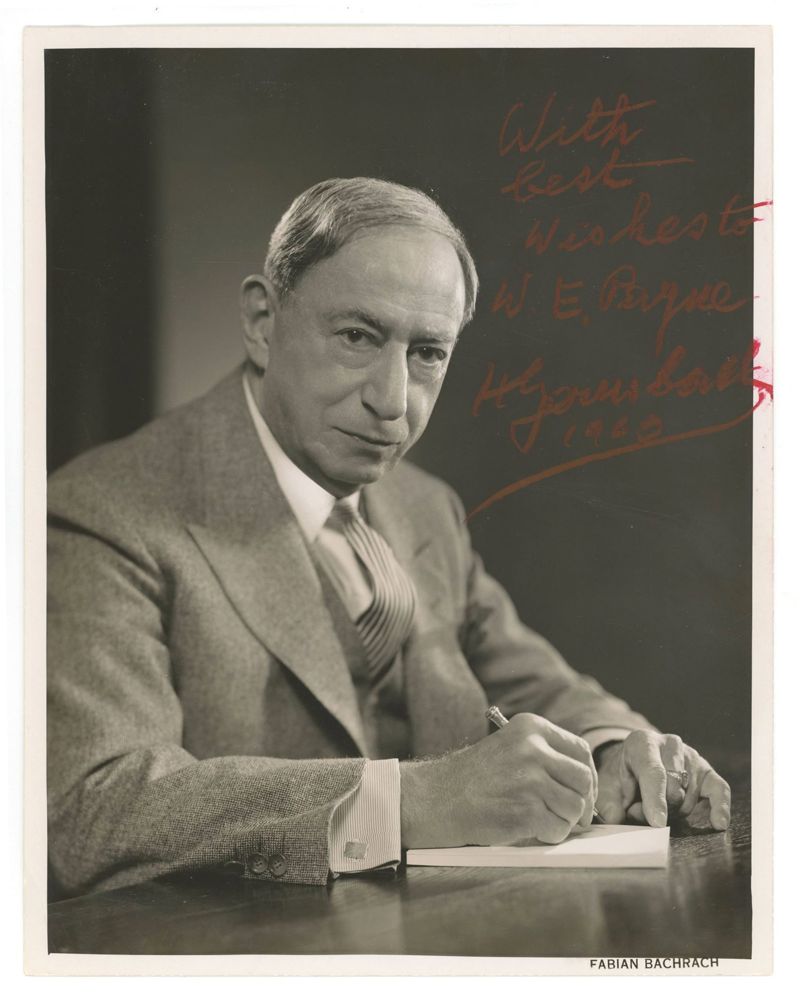 Hugo Gernsback – "Founder of Modern Science Fiction" – Autographed Photo & TLS – 1 - 2
