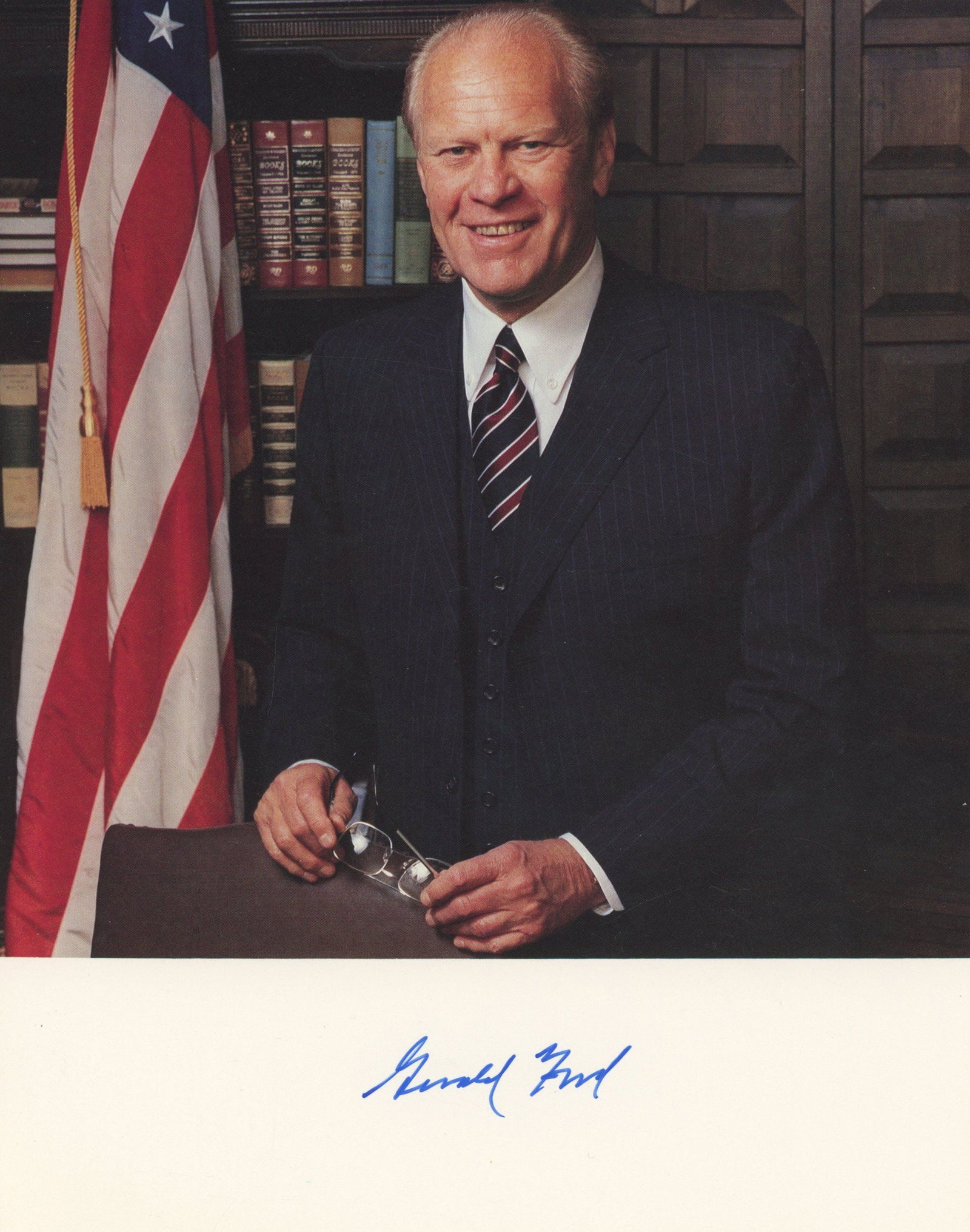 Gerald R. Ford – 38th President of the United States – 8 x 10” Autographed Photogr (1 of 1)