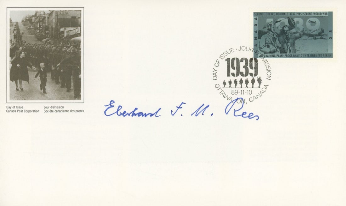 Eberhard Rees - NASA's Marshall Space Flight Center - Autographed Commemorative Postal Cover (1 of 1)
