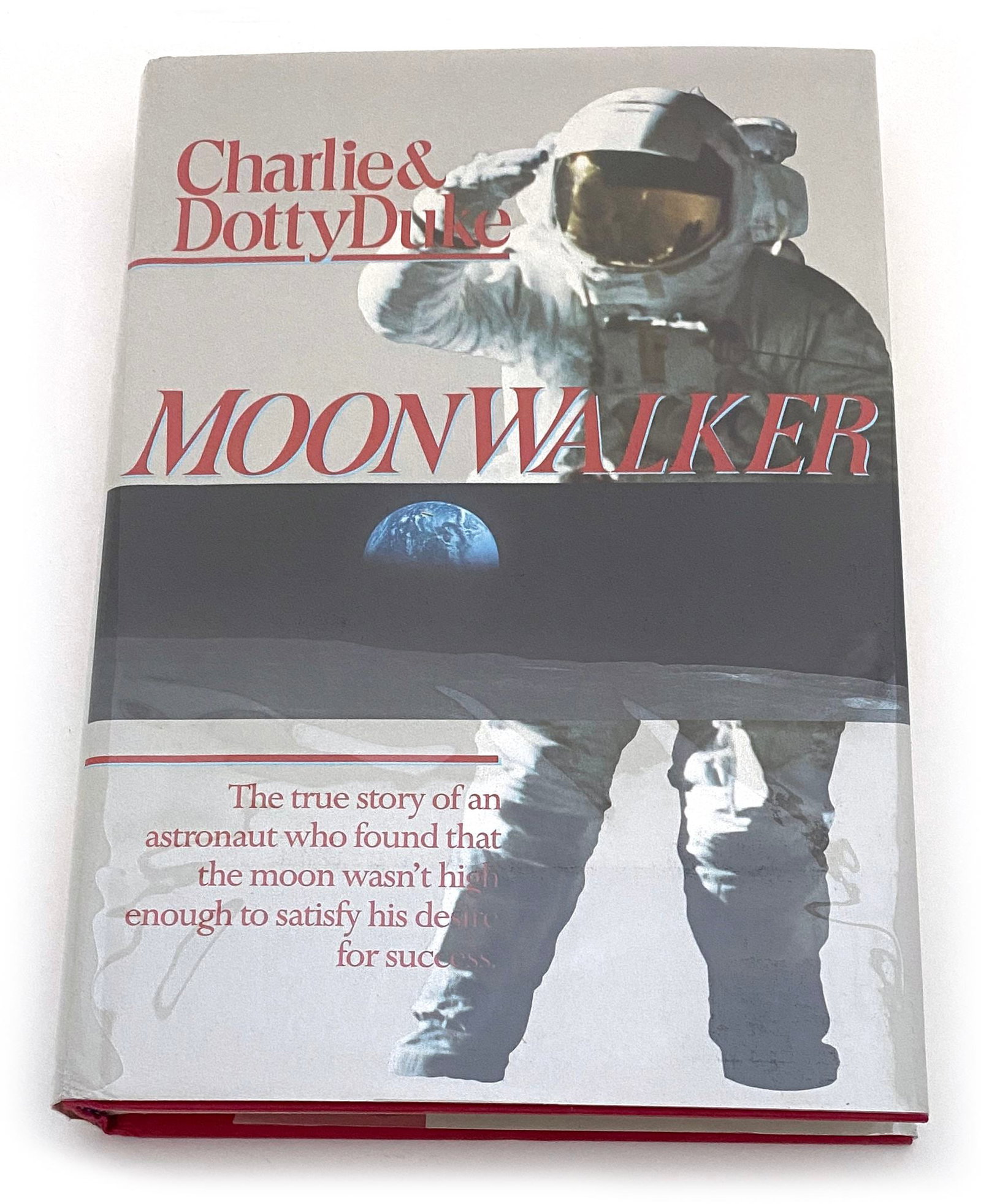 Charlie Duke – Apollo 16 Moonwalker – Autographed Book – “Moonwalker” - 2