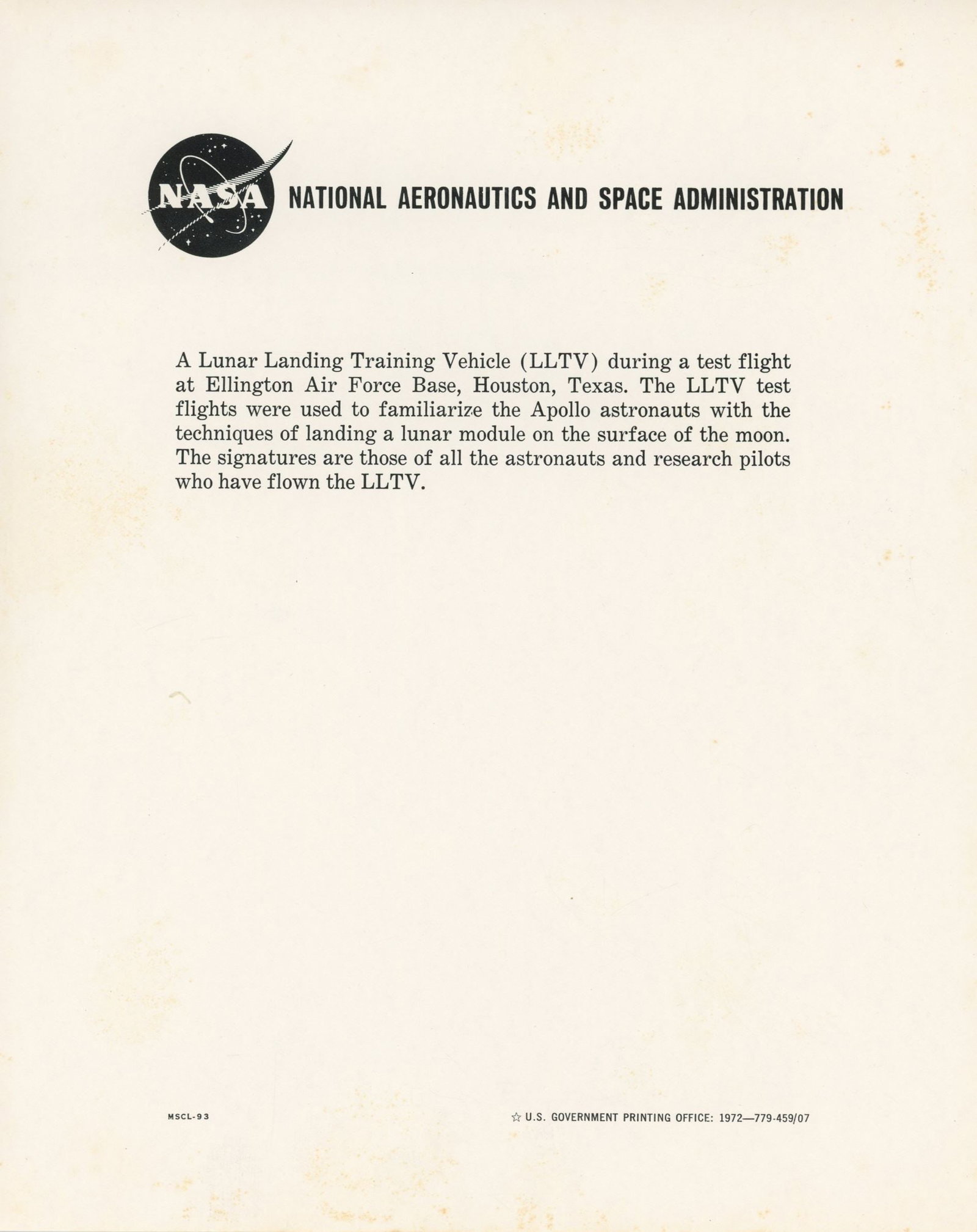 NASA Apollo Program – Lunar Module & LLTV – Vintage Lithograph Photos – Spacefligh - 4