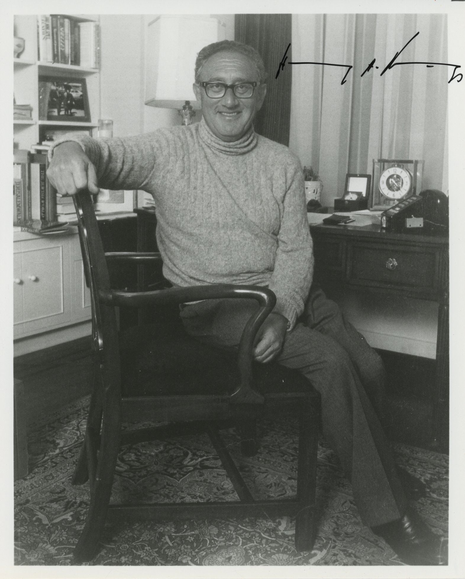 Henry Kissinger – U.S. Secretary of State – Pair of Autographed 8 x 10” Photograph - 2