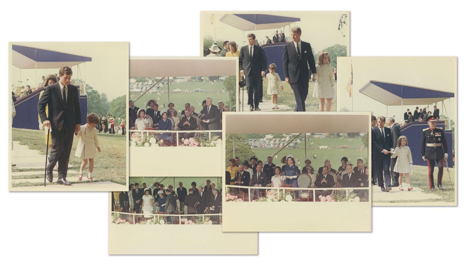 John F. Kennedy Runnymede Memorial Dedication - Type I Photograph Archive - Ex. Ben Smith - 7