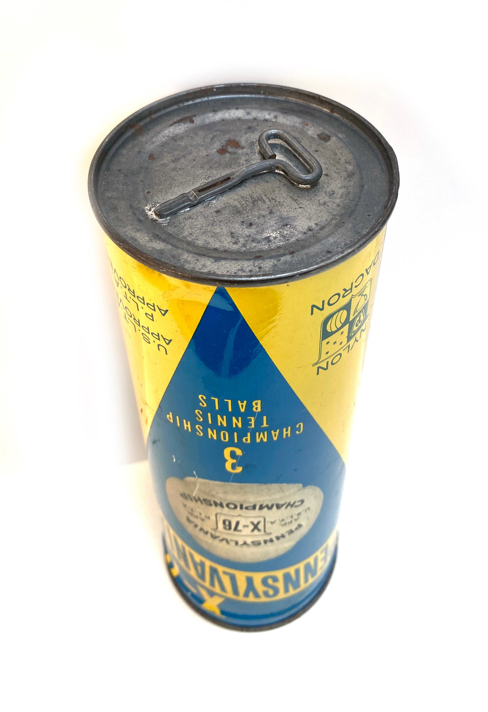 Pennsylvania X-76 Championship - Vintage Tennis Ball Can - 2