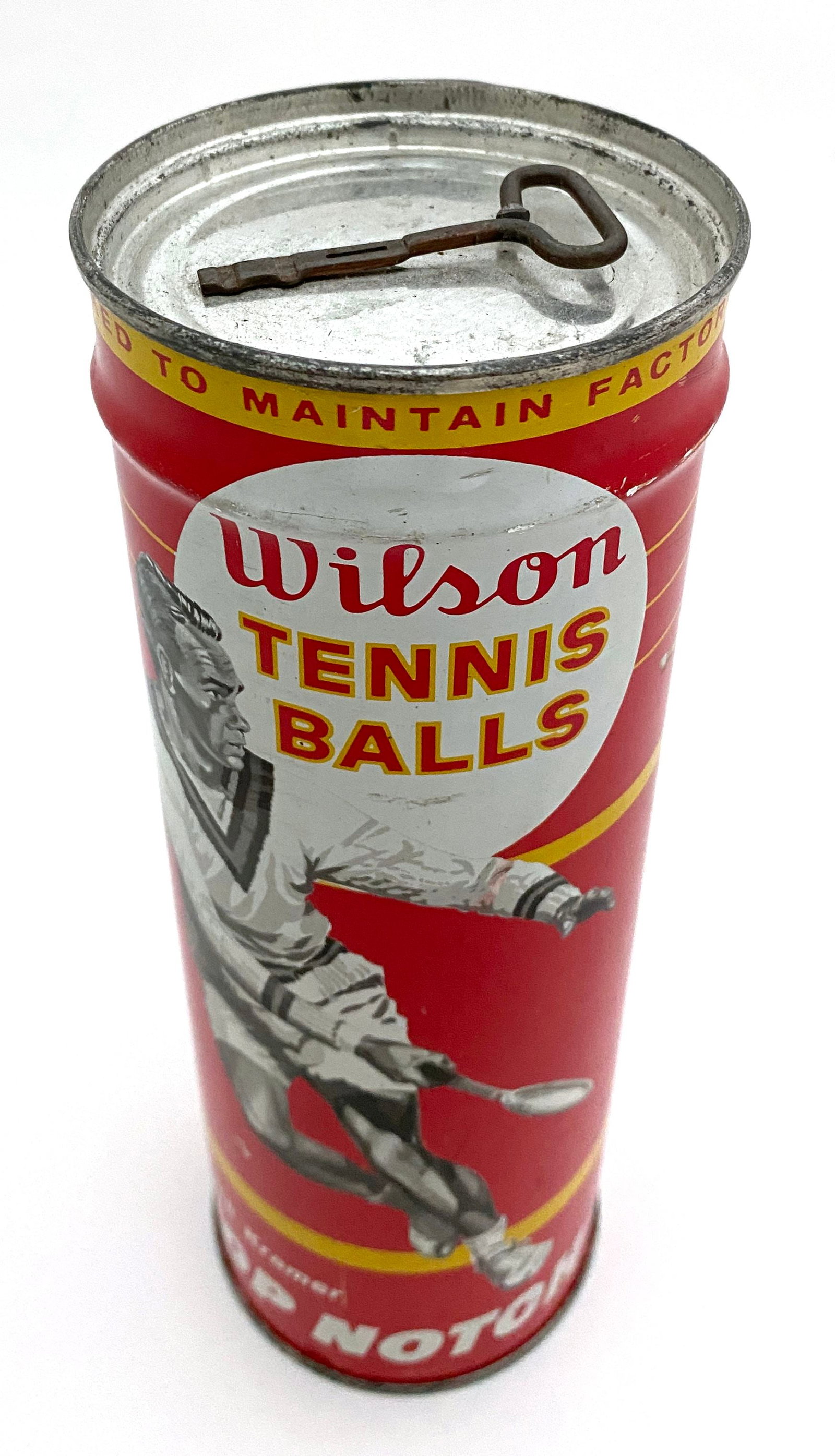 Jack Kramer - Wilson Tennis Balls - Top Notch - Sealed Vintage Tennis Ball Can - 3