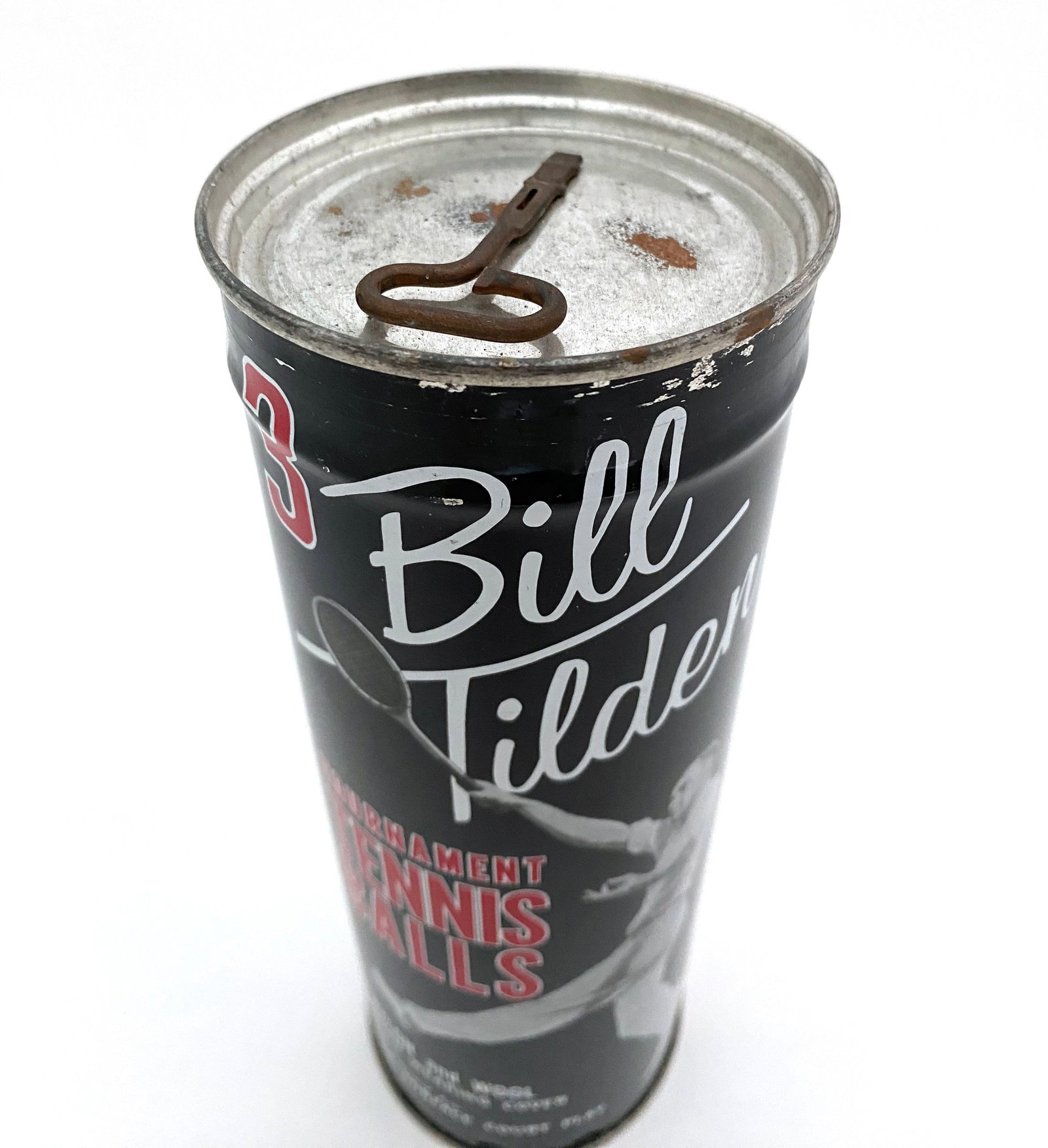 Bill Tilden - Tournament Tennis Balls - Sealed Vintage Tennis Ball Can - 3