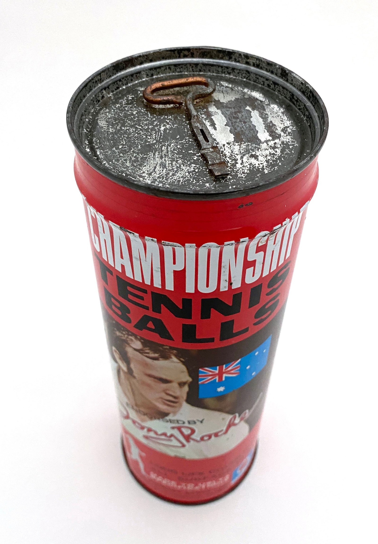 Tony Roche - Championship Tennis Balls - Sealed Vintage Tennis Ball Can - 3