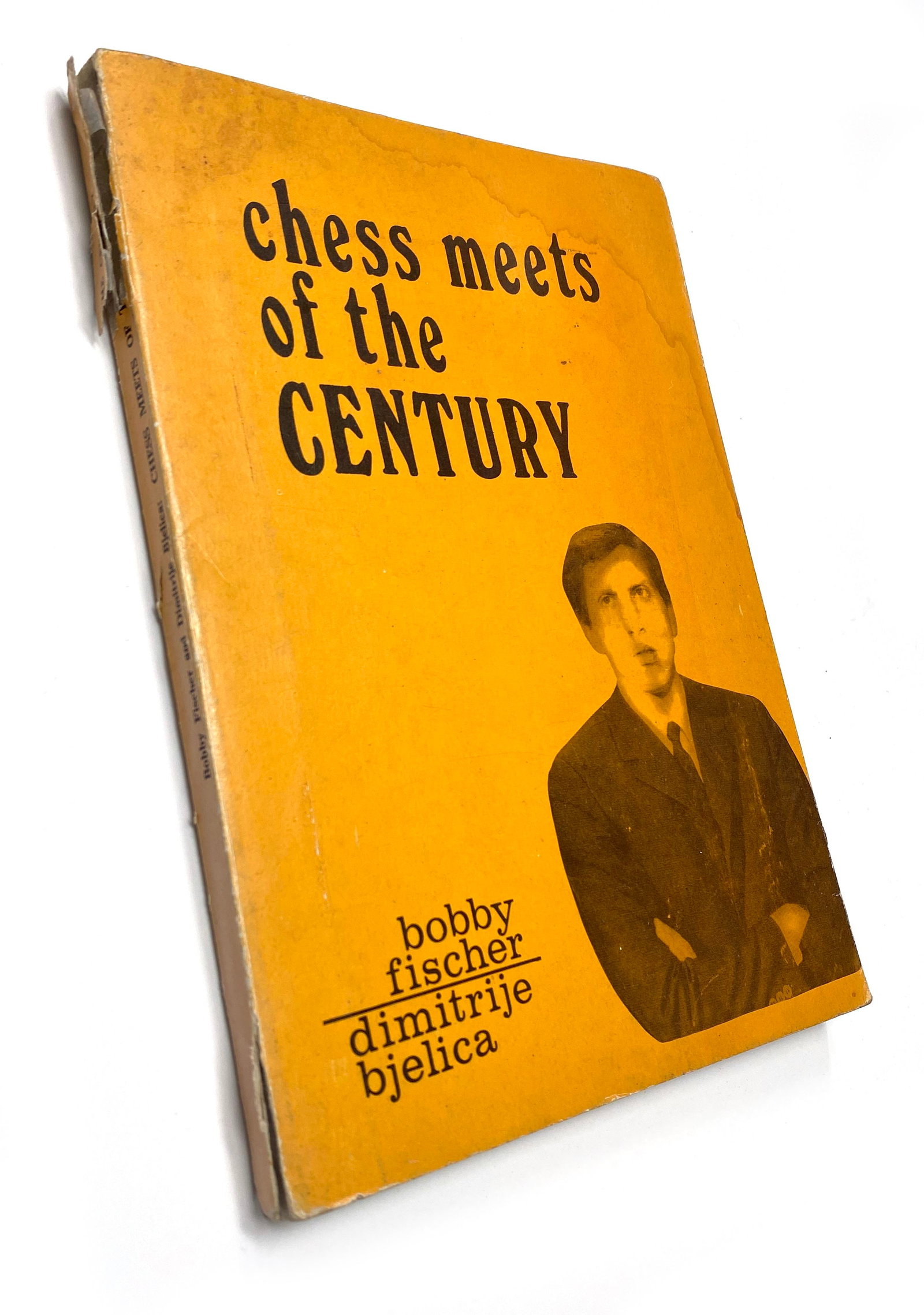 Bobby Fischer & Dimitrije Bjelica - Chess Champions - Dual-Signed Book - Chess Meets of the Century - 4