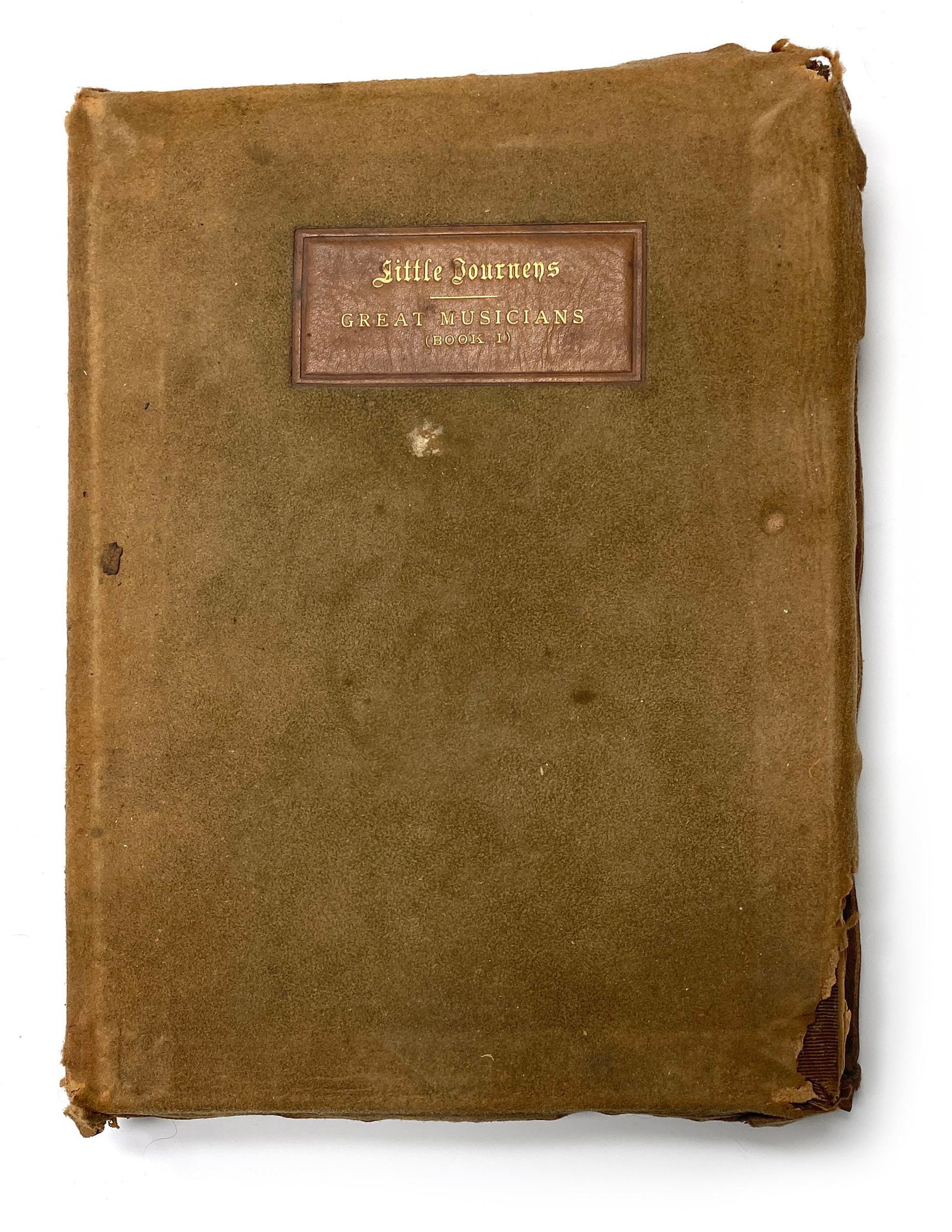 Elbert Hubbard - Little Journeys to the Homes of Great Musicians - Roycroft Limited Edition No. 100 - 2